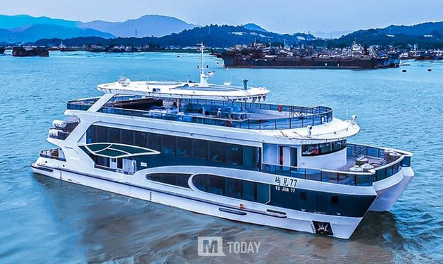 CATL 배터리 시스템을 장착한 E-ship Yujian 77