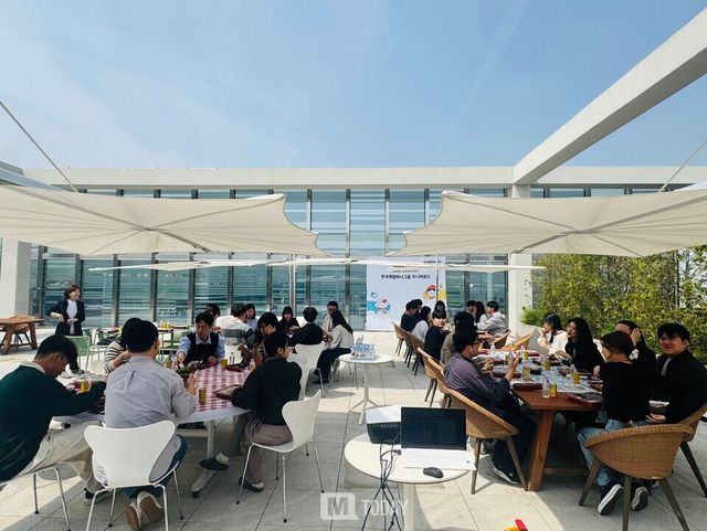 본사 테크노플렉스에서 진행된 한국앤컴퍼니그룹 주니어보드 4기 워크샵 활동 모습 (출처=한국앤컴퍼니그룹)