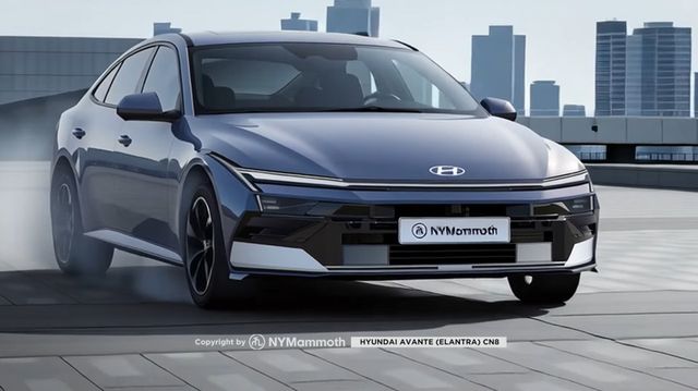 현대차 '아반떼 풀체인지' 예상도 (출처 : 뉴욕맘모스)