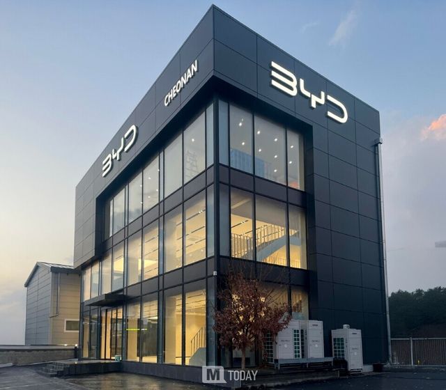 BYD Auto 천안 전시장 외부 전경 (출처=BYD 코리아)