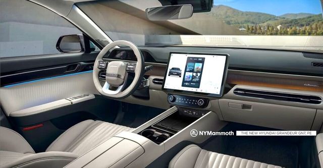 현대차 '그랜저 페이스리프트' 예상도 (출처 : 뉴욕맘모스)