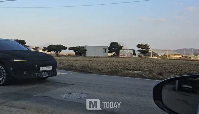 그랜저 페이스리프트 테스트카(출처: 힐러티비)