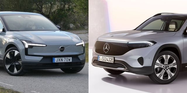 사진 : 볼보 EX30, 벤츠 EQB