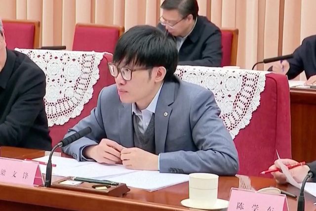 량원펑 딥시크 창업자 (출처 : CGTN 캡처)