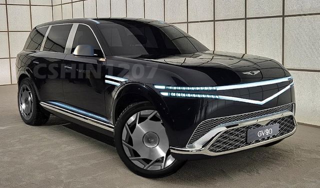 사진 : 제네시스 GV90 상상도 (출처=오토스파이넷)