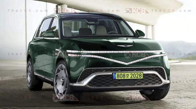 제네시스 'GV90' 예상도 (출처 : 갓차)