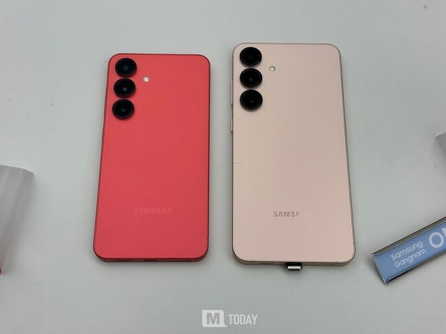 (왼쪽부터) 갤럭시 S25,&nbsp;갤럭시 S25 플러스