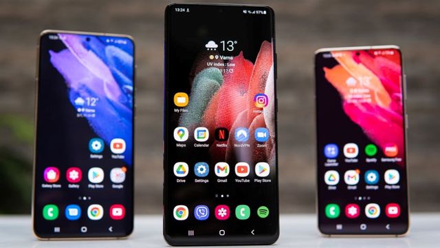 사진 : 삼성 갤럭시 S21 시리즈 (출처=PhoneArena)