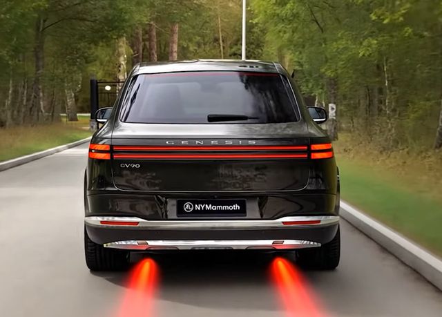 제네시스 'GV90' 예상도 (출처 : 뉴욕맘모스)