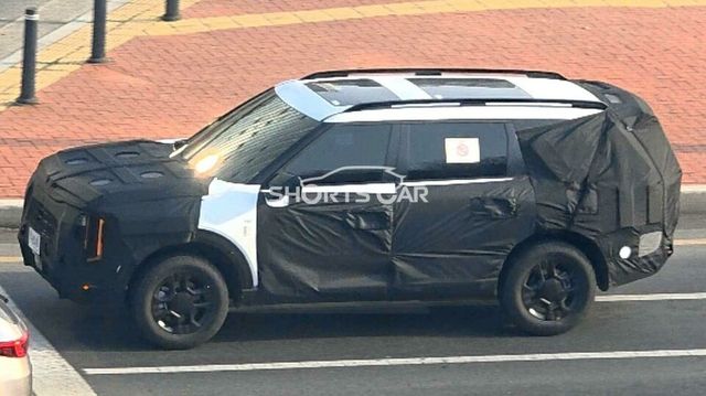 사진 : 기아 텔루라이드 풀체인지 테스트카 (출처=Shorts Car)