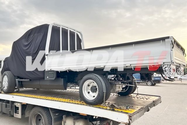 현대차 '포터 2 풀체인지' 테스트카 (출처 : 우파TV)