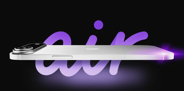 애플 아이폰17 슬림 렌더링 이미지 (출처 : 프론트페이지테크)