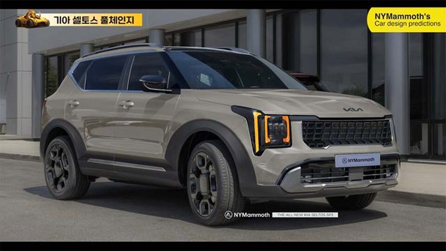 기아 '셀토스 풀체인지' 예상도 (출처 : 뉴욕맘모스)