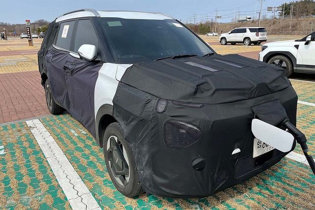 기아 '카렌스 EV' 테스트카 (출처 : 전기차동호회)