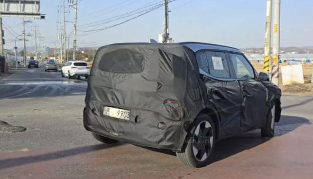 기아 엔트리급 전기차 EV2 프로토타입(출처:힐러티비)