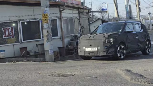 기아 엔트리급 전기차 EV2 프로토타입(출처:힐러티비)