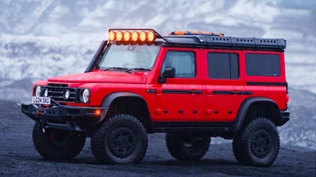 사진 : 이네오스 그레나디어 포털액슬 프로토타입