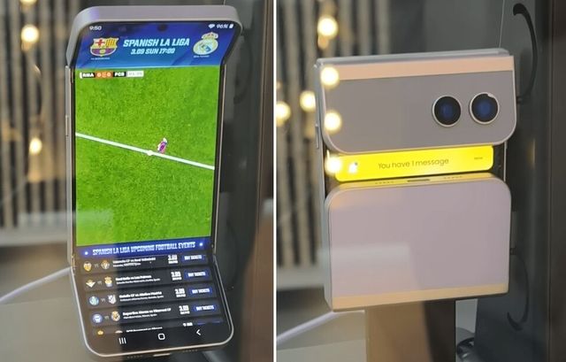 사진 : 삼성 어시메트릭 플립 (출처=Android Authority)