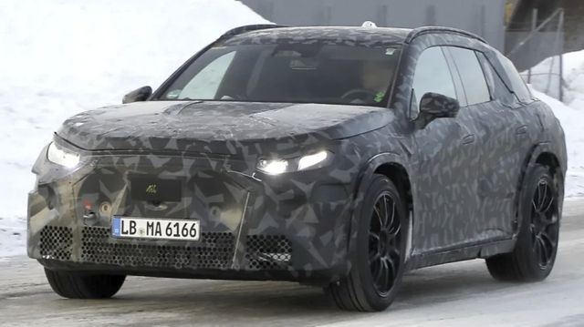 AMG 전기 SUV 테스트카