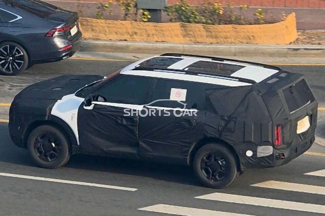 기아 '텔루라이드 풀체인지' 테스트카 (출처 : 숏카)