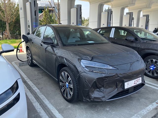 BYD '씨라이언 7' 테스트카 (출처 : 오토스파이넷)