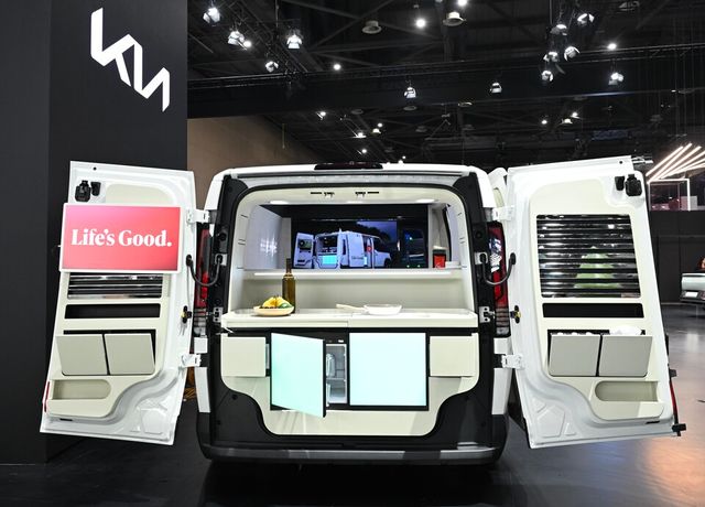 사진 : 기아 PV5 슈필라움 글로우캐빈 콘셉트