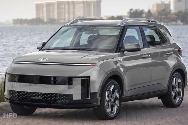 현대차 '베뉴 풀체인지' 상상도 (출처 : AUTOYA)