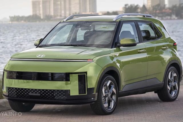 현대차 '베뉴 풀체인지' 상상도 (출처 : AUTOYA)