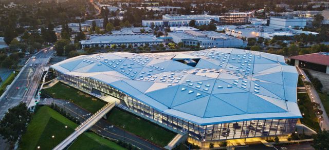 미국 실리콘밸리 산타클라라에 있는 엔비디아 본사 모습