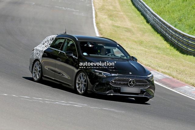 사진 : 벤츠 CLA 슈팅 브레이크 테스트카 (출처=Autoevolution)