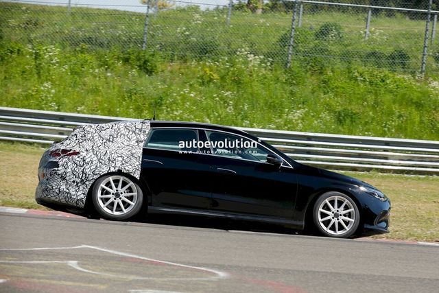 사진 : 벤츠 CLA 슈팅 브레이크 테스트카 (출처=Autoevolution)