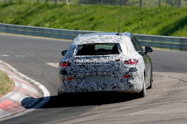 사진 : 벤츠 CLA 슈팅 브레이크 테스트카 (출처=Autoevolution)