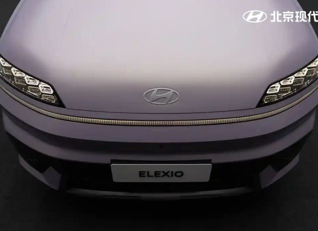 베이징현대가 중국전용 모델로 개발한 전기차 엘렉시오