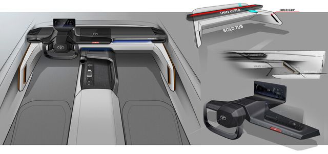 토요타 RAV4 (Toyota RAV4 Design Sketch)