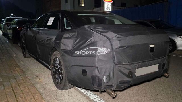 현대차 '그랜저 페이스리프트' 테스트카 (출처 : 숏카)