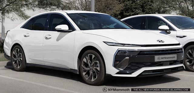 현대차 '아반떼 풀체인지' 상상도 (출처 : 뉴욕맘모스)