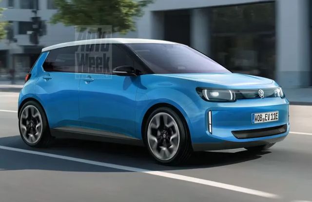 폭스바겐 소형 전기차 'ID.1' 예상도 (출처 : AUTO WEEK)