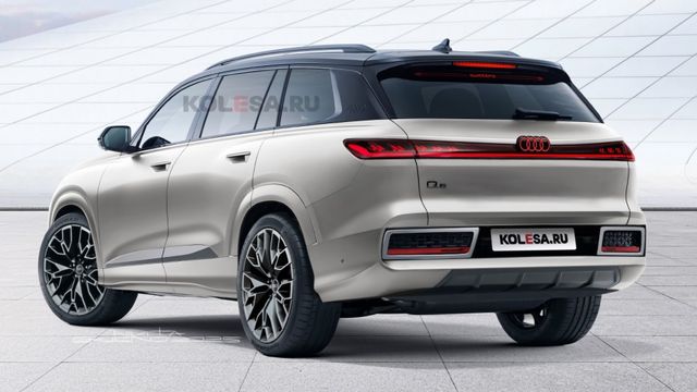 Q6페이스리프트 예상도(출처:KOLESA.RU)