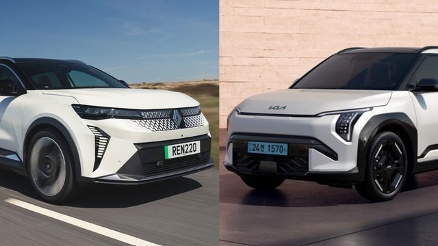 사진 : 르노 세닉 E-Tech 일렉트릭, 기아 EV3