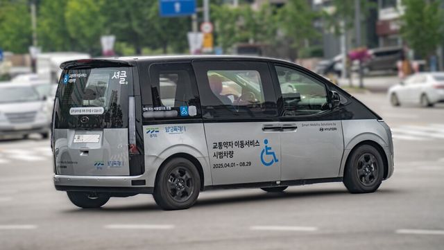 사진 : 현대차 스타리아 EV 테스트카 (출처=오토스파이넷/ShinGeun)