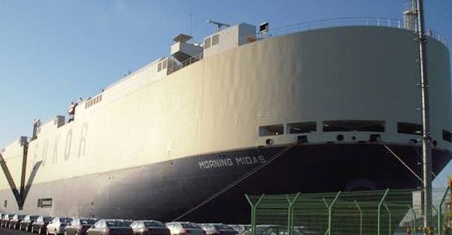 자동차운반선 모닝 미다스호(사진 출처:EUKOR)