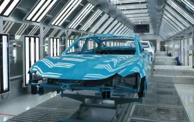 샤오미오토 1공장 조립라인