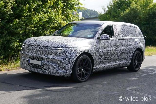 제네시스 'GV90' 테스트카 (출처 : wilco blok)