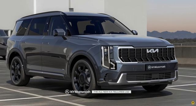 사진 : 기아 텔루라이드 풀체인지 예상도 (출처=NYMammoth)