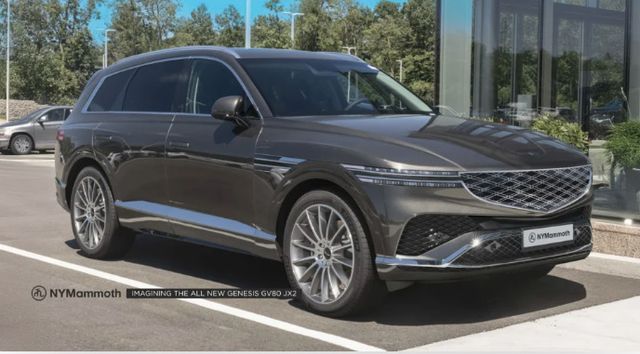 제네시스 차세대 gv80 예상도(출처:뉴욕맘모스)