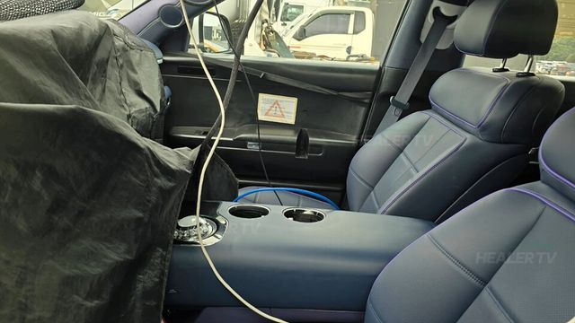 사진 : 제네시스 GV90 테스트카 (출처=힐러TV)