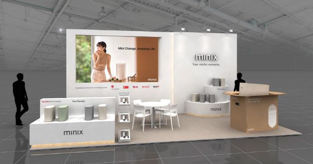 미닉스 음식물처리기 ‘IFA 2025’ 홍보 부스