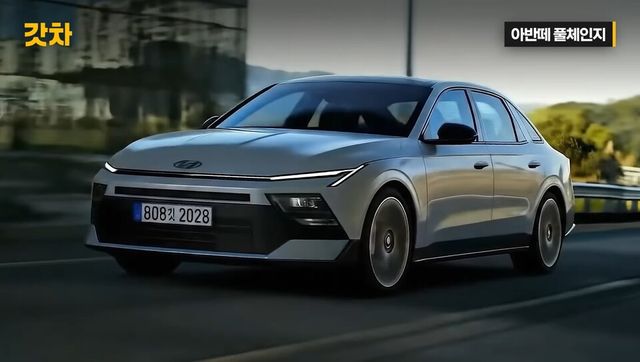 사진 : 현대차 아반떼 풀체인지 예상도 (출처=갓차)