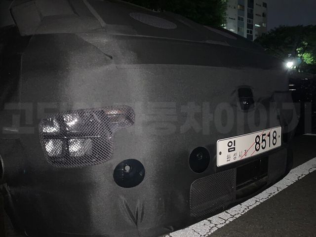 사진 : 현대차 스타리아 EV 테스트카 (출처=고딩의 자동차이야기)