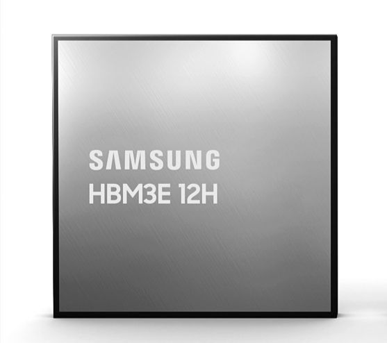 삼성전자&nbsp;HBM3E(5세대&nbsp;HBM) 12단 (출처 : 삼성전자)